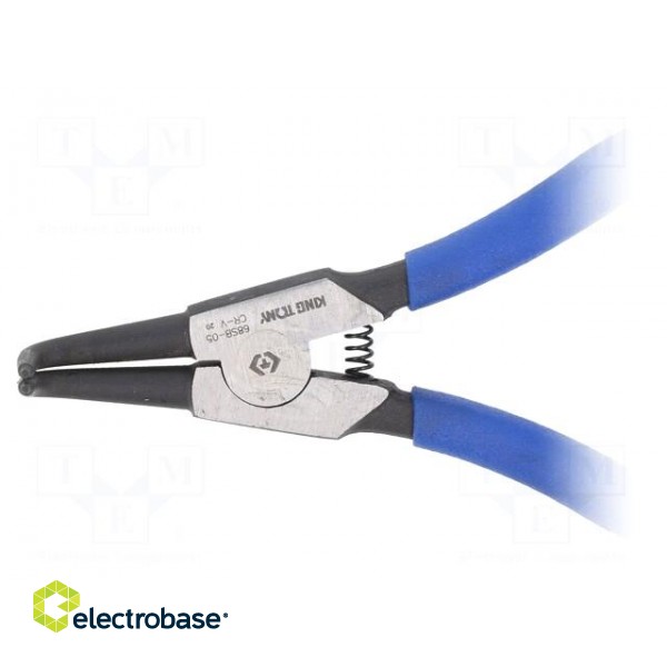 Pliers | for circlip | external | 12÷28mm | Pliers len: 125mm | angular image 3