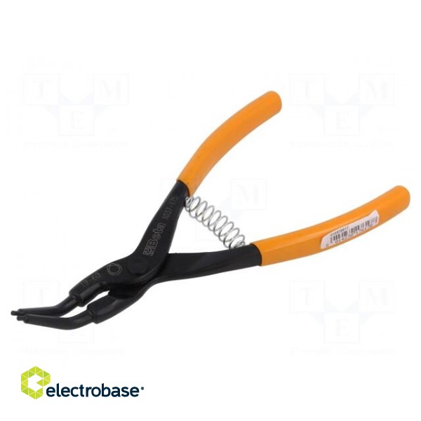Pliers | for circlip | external | 19÷60mm | Pliers len: 175mm | angular image 1
