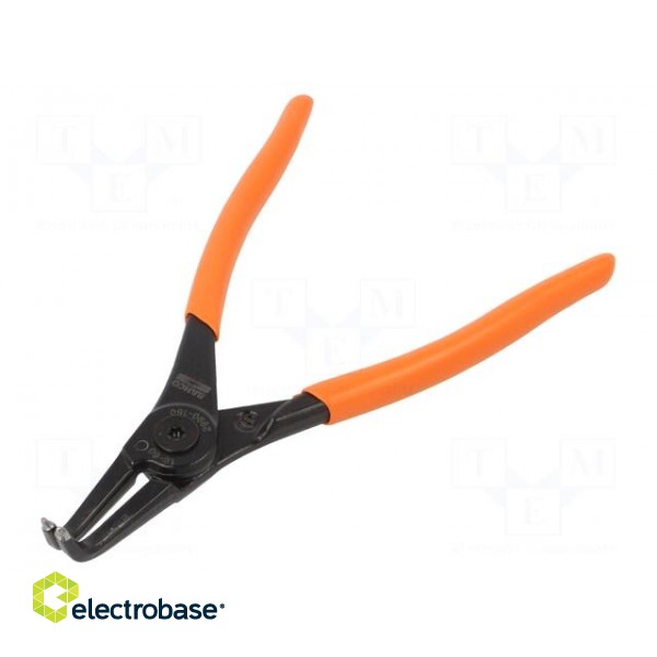 Pliers | for circlip | external | 19÷60mm | Pliers len: 180mm | angular image 1