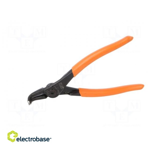 Pliers | for circlip | external | 3÷10mm | Pliers len: 125mm | angular фото 6