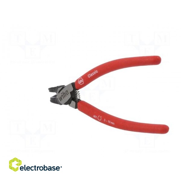 Pliers | for circlip | external | 3÷10mm | Pliers len: 139mm | angular image 6