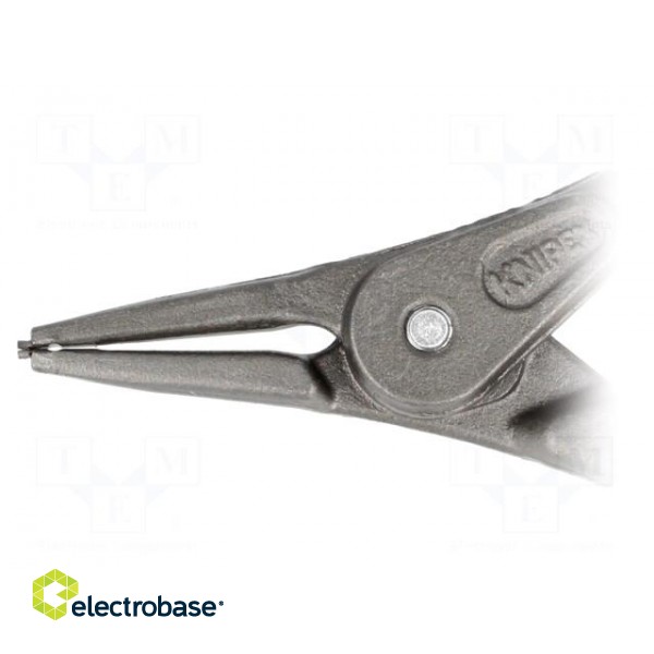 Pliers | for circlip | external | 3÷10mm | Pliers len: 140mm | straight image 4