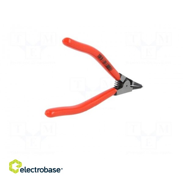 Pliers | for circlip | external | 3÷10mm | Pliers len: 140mm | straight image 10