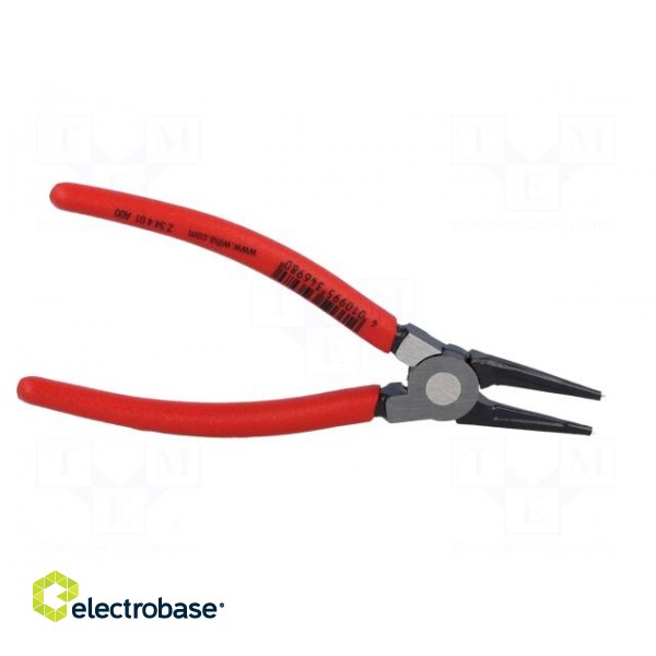 Pliers | for circlip | external | 7÷10mm | Pliers len: 140mm | straight image 10
