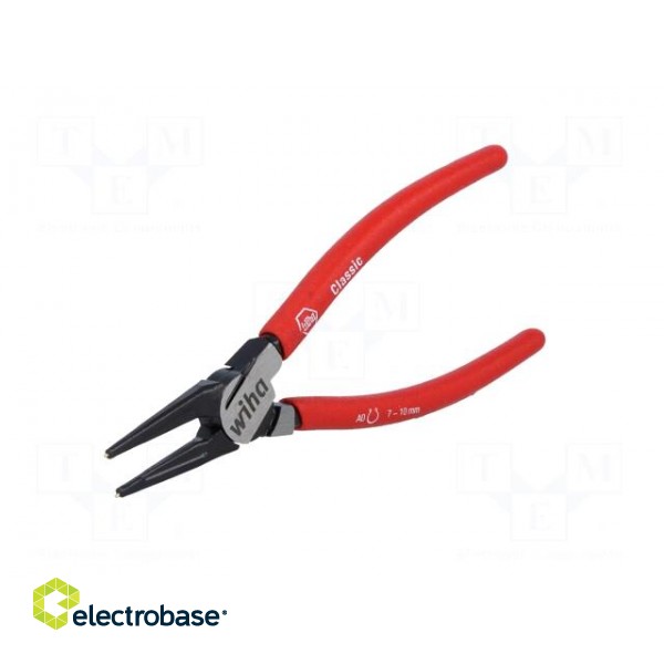 Pliers | for circlip | external | 7÷10mm | Pliers len: 140mm | straight image 5