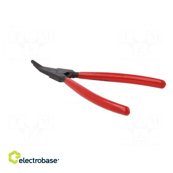Pliers | for circlip | external | Pliers len: 200mm | straight,flat image 7