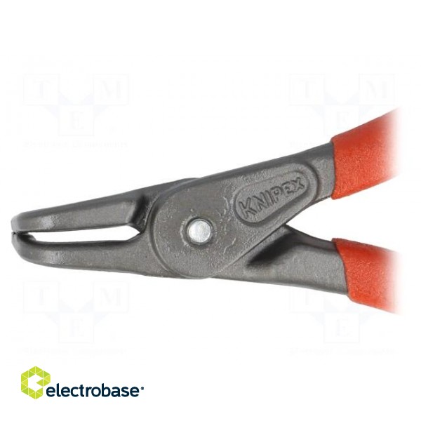 Pliers | for circlip | internal | 12÷25mm | Pliers len: 130mm | angular image 3