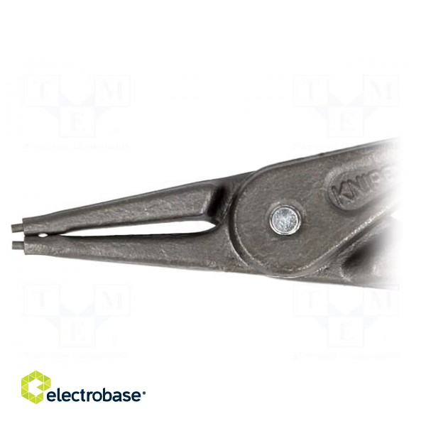 Pliers | for circlip | internal | 12÷25mm | Pliers len: 140mm image 2