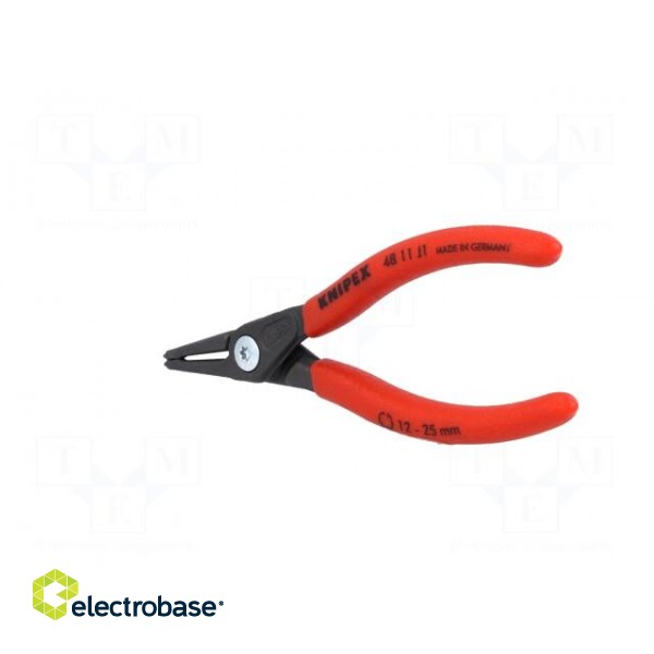 Pliers | for circlip | internal | 12÷25mm | Pliers len: 140mm image 7