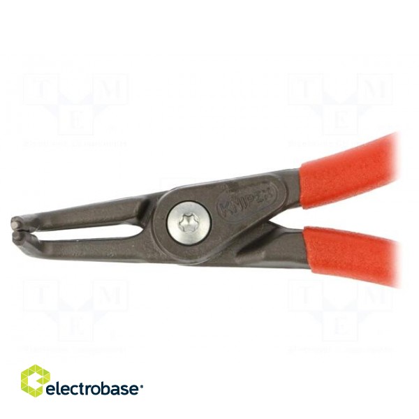 Pliers | for circlip | internal | 19÷60mm | Pliers len: 165mm | angular image 4