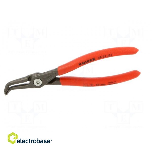 Pliers | for circlip | internal | 19÷60mm | Pliers len: 165mm | angular image 6
