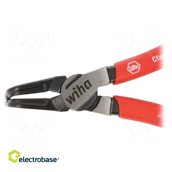 Pliers | for circlip | internal | 19÷60mm | Pliers len: 180mm | angular image 3