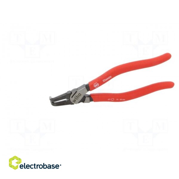Pliers | for circlip | internal | 19÷60mm | Pliers len: 180mm | angular image 6