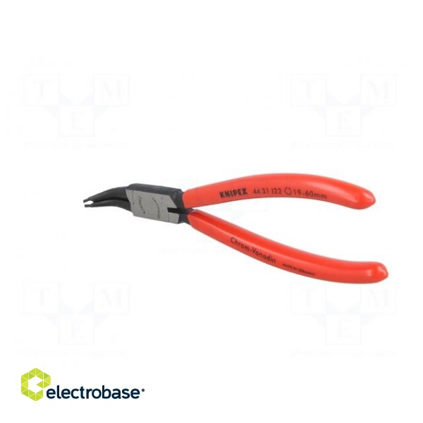 Pliers | for circlip | internal | 19÷60mm | Pliers len: 180mm | angular image 7