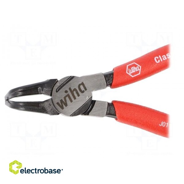 Pliers | for circlip | internal | 8÷13mm | Pliers len: 139mm | angular image 3
