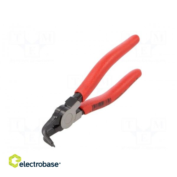 Pliers | for circlip | internal | 8÷13mm | Pliers len: 139mm | angular image 5