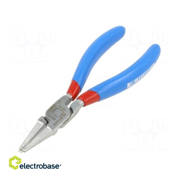 Pliers | for circlip | internal | 8÷13mm | Pliers len: 140mm | straight paveikslėlis 1