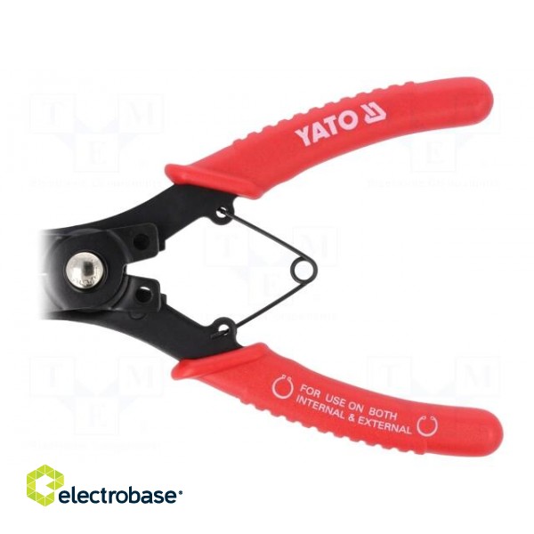 Pliers | for circlip | internal,external | 10÷50mm image 2