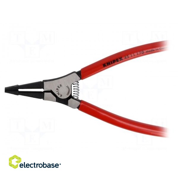 Pliers | for circlip | Pliers len: 170mm | straight image 3