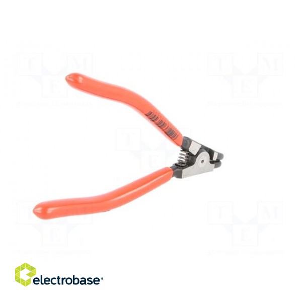 Pliers | for circlip,curved | external | 10÷25mm | Pliers len: 125mm image 9