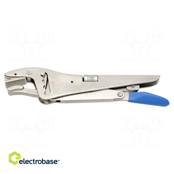 Pliers | locking | Pliers len: 220mm | tool steel | 434/3B