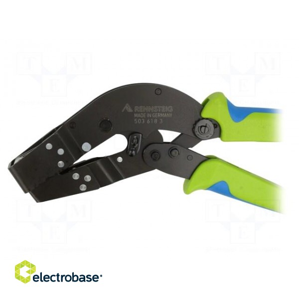 Pliers | curved,notching | for cutting cable trays | Cut: R6 paveikslėlis 3