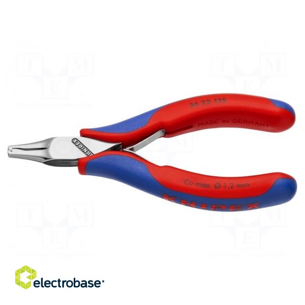 Pliers | cutting,to forming | 125mm | two-component handle grips