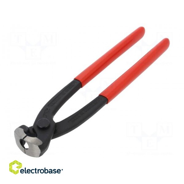 Pliers | end,for ear clamp,stainless steel ties | 220mm image 1