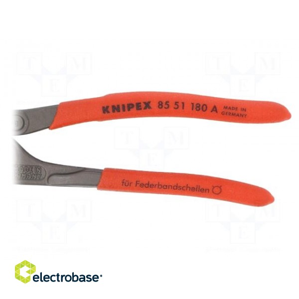 Pliers | for spring hose clamp | 180mm фото 2