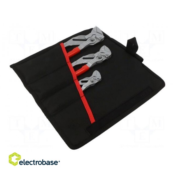 Kit: pliers | adjustable,Cobra adjustable grip | case | 3pcs.