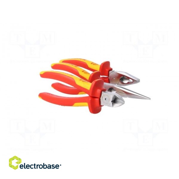 Kit: pliers | Pcs: 3 | insulated | 1kVAC | Package: cardboard packaging image 8