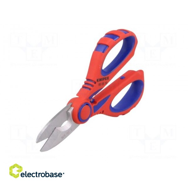 Cutters | for electricians,for cables | 160mm | Blade: about 56 HRC paveikslėlis 2