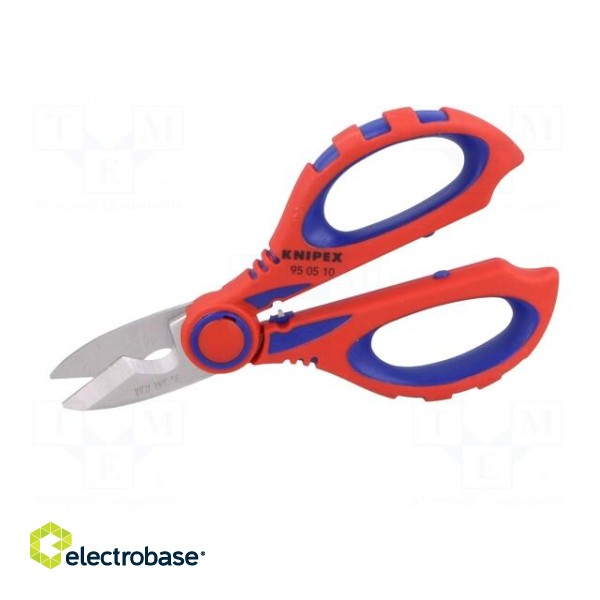 Cutters | for electricians,for cables | 160mm | Blade: about 56 HRC paveikslėlis 3