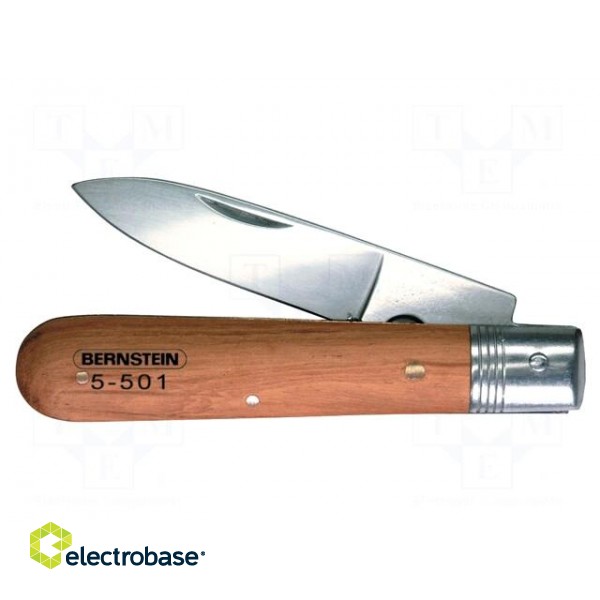 Knife | for electricians | for cables | Tool length: 200mm | folding