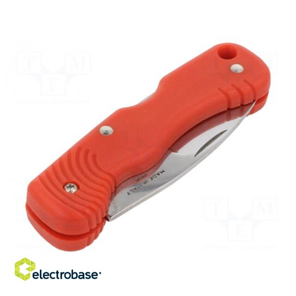 Knife | for electricians | 195mm | Material: stainless steel фото 1