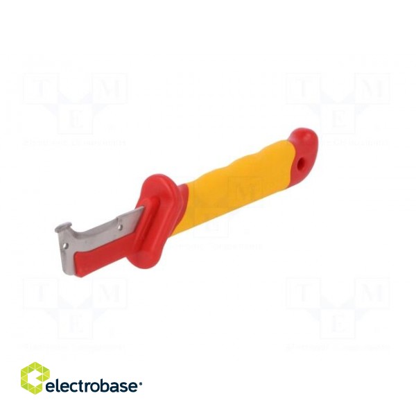 Knife | for electricians | semicircular | Tool length: 155mm | 1kVAC image 2