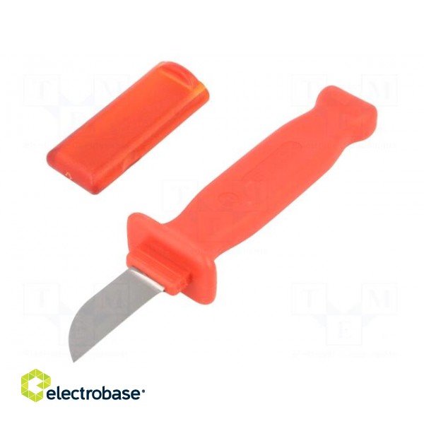 Knife | for electricians | for cables | Tool length: 200mm | W: 8mm