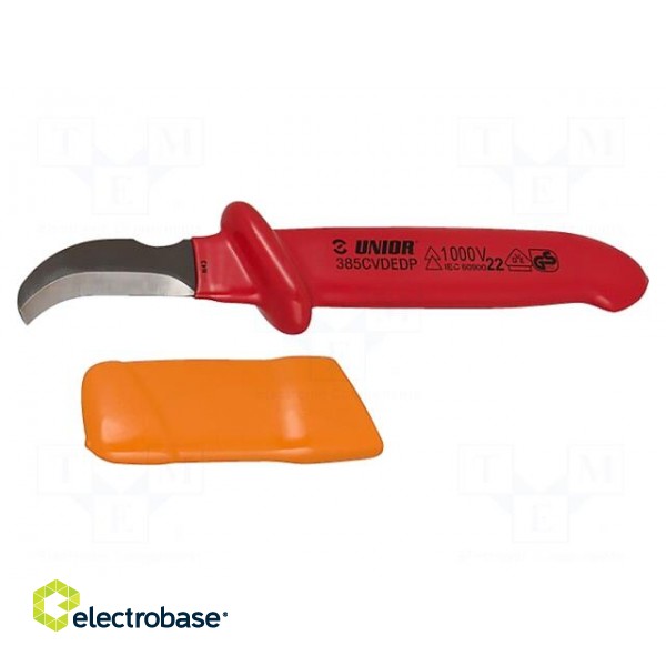 Knife | for electricians | 225mm | insulated