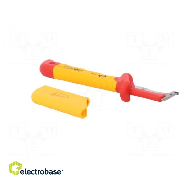 Knife | for electricians | hook shaped | 185mm | insulated | 1kVAC image 8