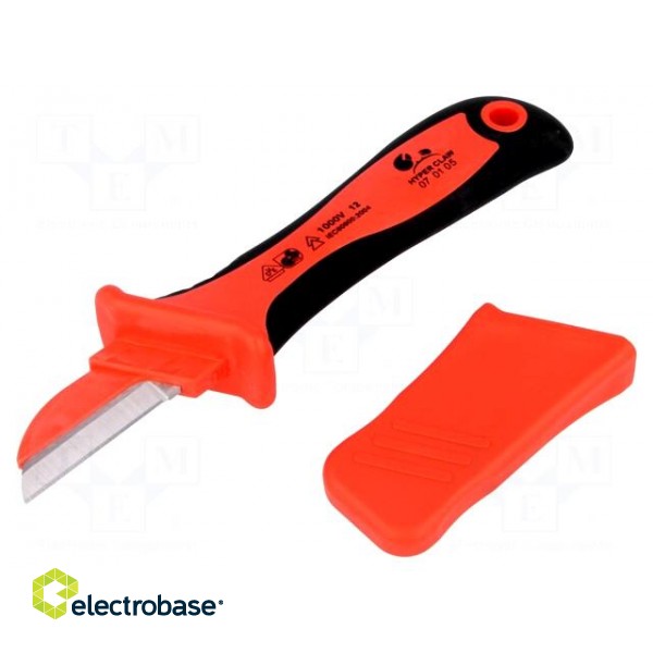 Knife | for electricians,insulated | Kind of blade: straight image 1