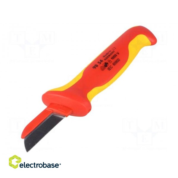 Knife | for removing insulation | Tool length: 190mm image 1