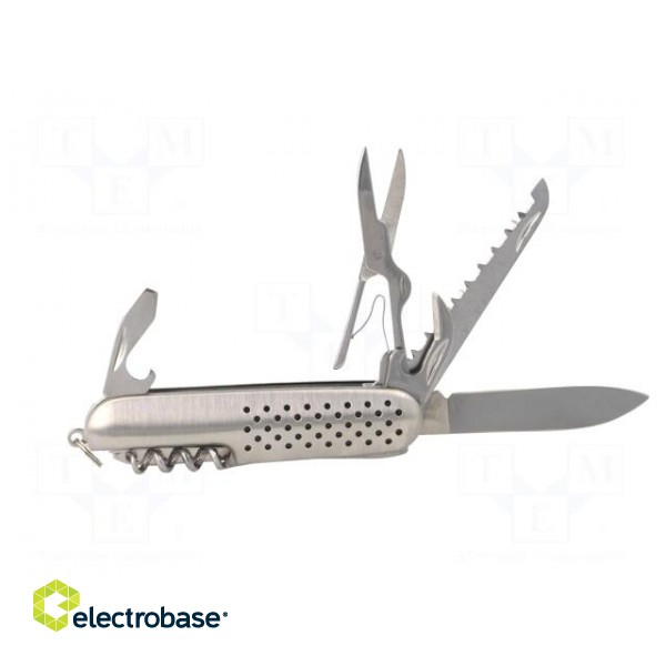 Knife | universal | 89mm | Material: stainless steel | folding paveikslėlis 7