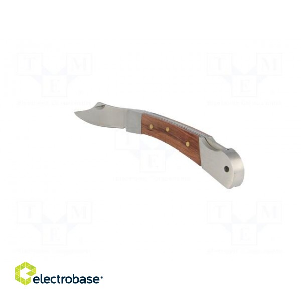Knife | Tool length: 162mm | Blade length: 70mm | polished grip image 4