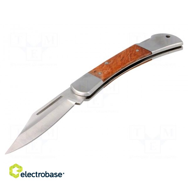 Knife | Tool length: 196mm | Blade length: 80mm | Blade: about 45 HRC paveikslėlis 1