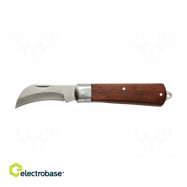 Knife | universal | 198mm | Handle material: wood | folding