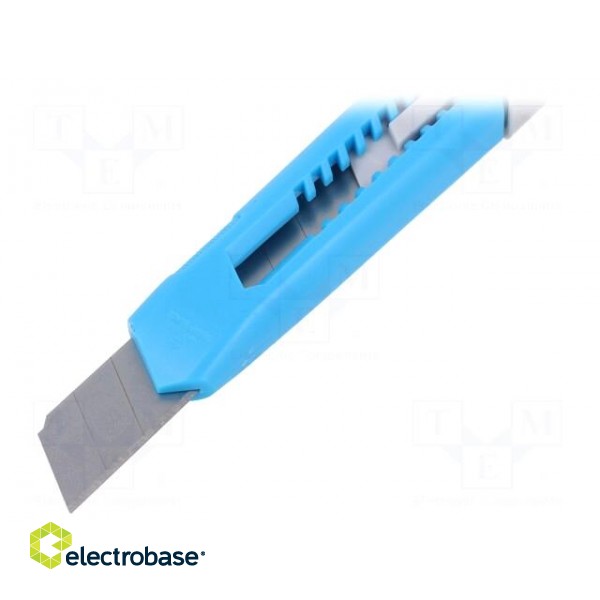 Knife | universal | Tool length: 150mm | W: 18mm | Handle material: ABS paveikslėlis 2