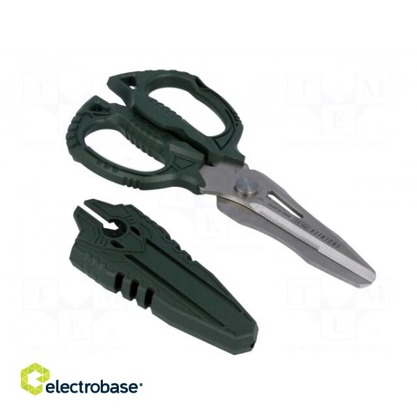 Scissors | 160mm | anti-slip handles,partially serrated  blade image 8