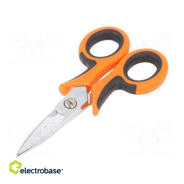 Scissors | for electricians | straight | for cables | 145mm