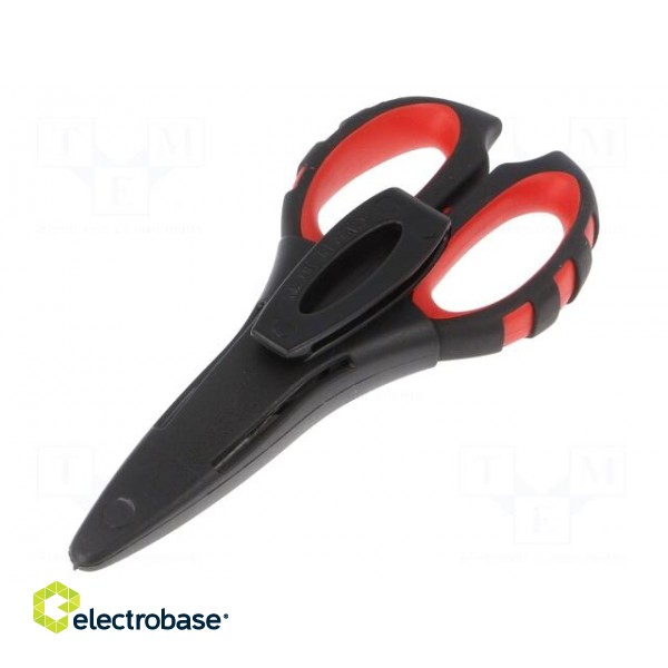 Scissors | for cables | 160mm | crimping wire-end ferrules 1-5mm2 image 2