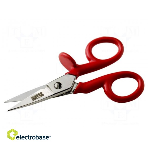 Scissors | for cables | Tool length: 130mm | Blade length: 50mm